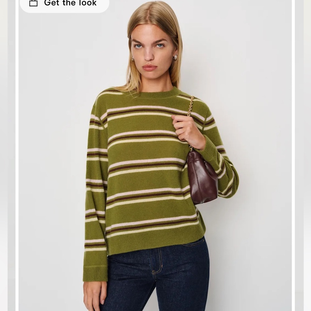 Reformation Cashmere Boyfriend Sweater